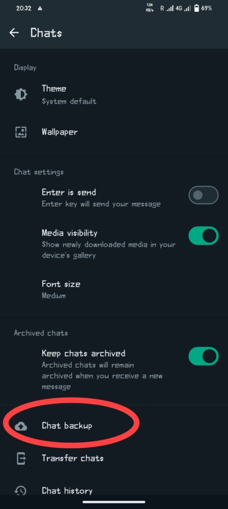 How To Backup Whatsapp Chat